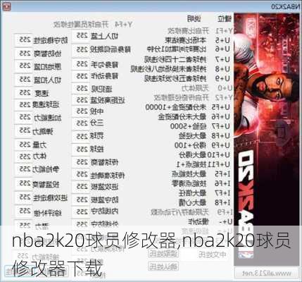 nba2k20球员修改器,nba2k20球员修改器下载