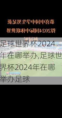 足球世界杯2024年在哪举办,足球世界杯2024年在哪举办足球