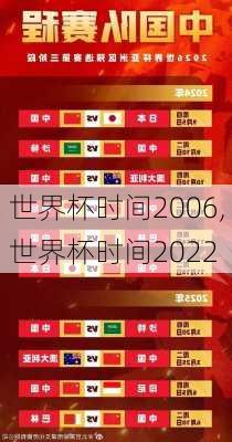 世界杯时间2006,世界杯时间2022