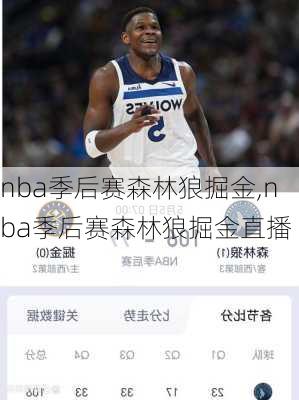 nba季后赛森林狼掘金,nba季后赛森林狼掘金直播