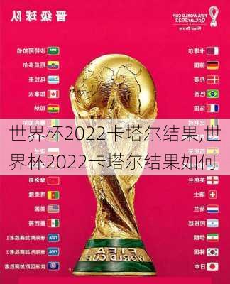 世界杯2022卡塔尔结果,世界杯2022卡塔尔结果如何