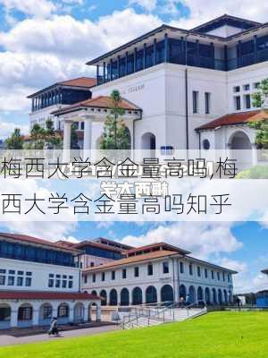 梅西大学含金量高吗,梅西大学含金量高吗知乎