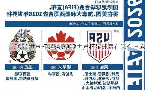 2022世界杯足球,2022世界杯足球赛在哪个国家