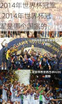 2014年世界杯冠军,2014年世界杯冠军是哪个国家的