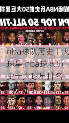 nba球队历史十大球星,nba球队历史十大球星排名