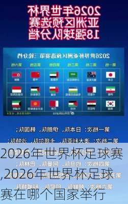 2026年世界杯足球赛,2026年世界杯足球赛在哪个国家举行