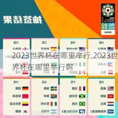 2023世界杯在哪里举行,2023世界杯在哪里举行啊