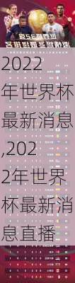 2022年世界杯最新消息,2022年世界杯最新消息直播