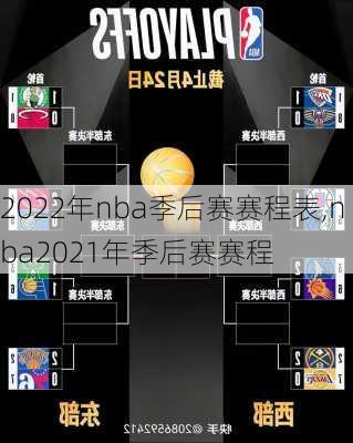 2022年nba季后赛赛程表,nba2021年季后赛赛程