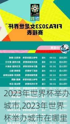 2023年世界杯举办城市,2023年世界杯举办城市在哪里