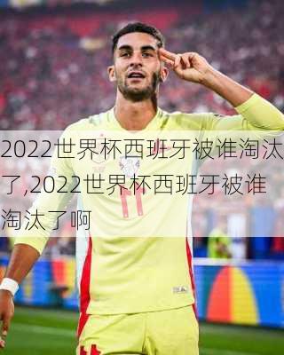 2022世界杯西班牙被谁淘汰了,2022世界杯西班牙被谁淘汰了啊