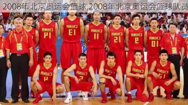 2008年北京奥运会篮球,2008年北京奥运会篮球队员