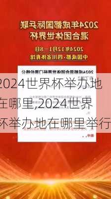 2024世界杯举办地在哪里,2024世界杯举办地在哪里举行