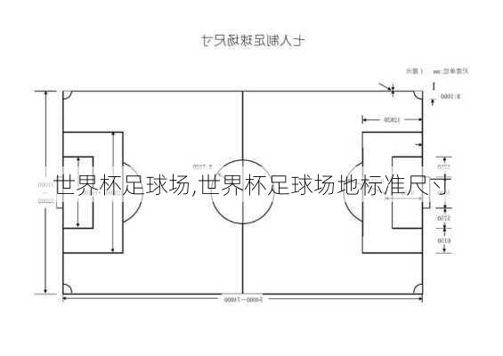 世界杯足球场,世界杯足球场地标准尺寸